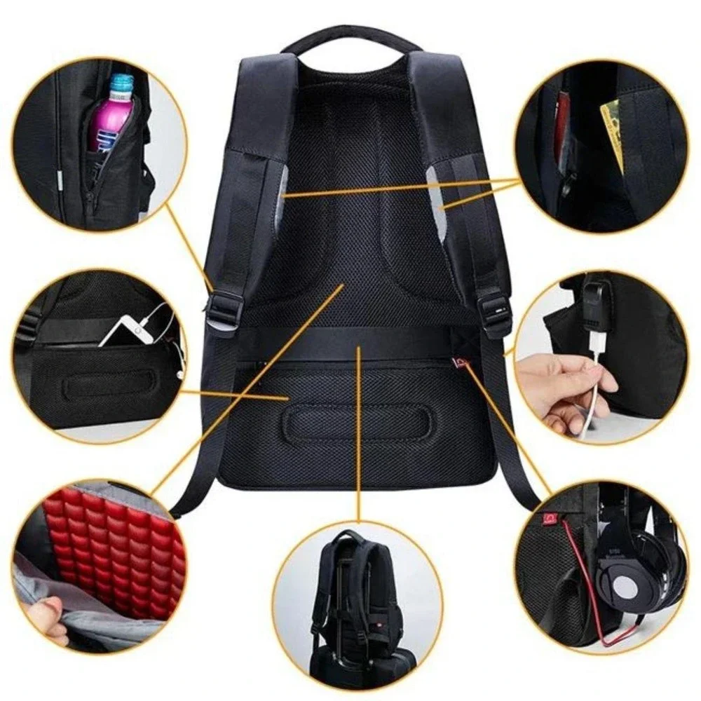 KALIDI Waterproof Laptop Backpack 15.6-17.3